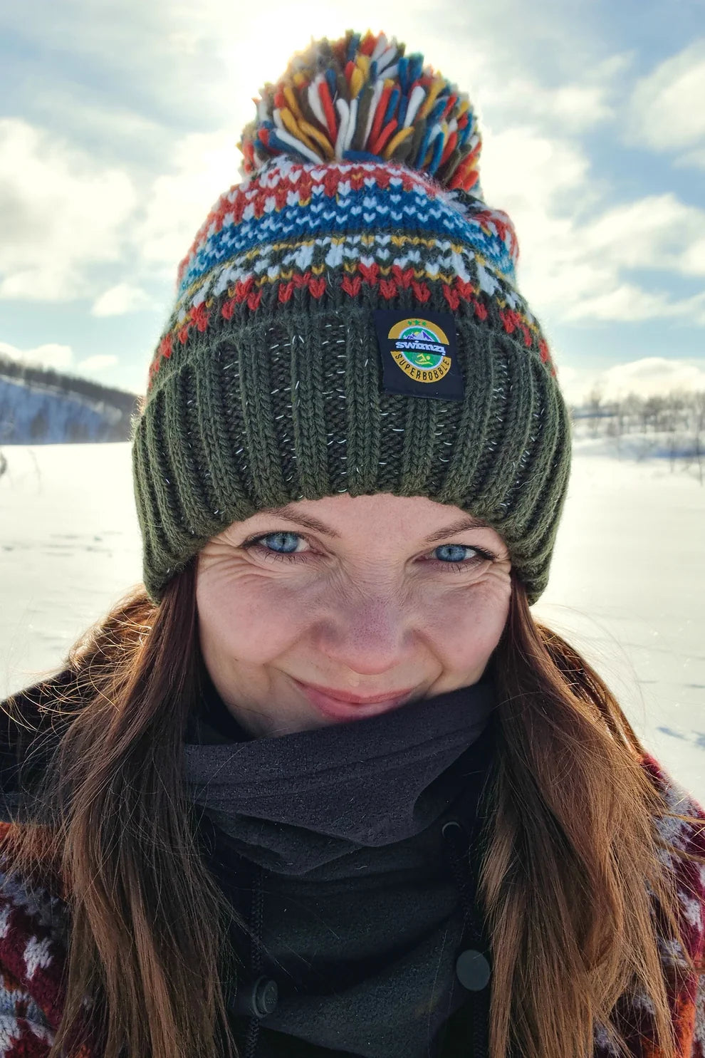 SuperBobble Greenland Nordic Knit Hat