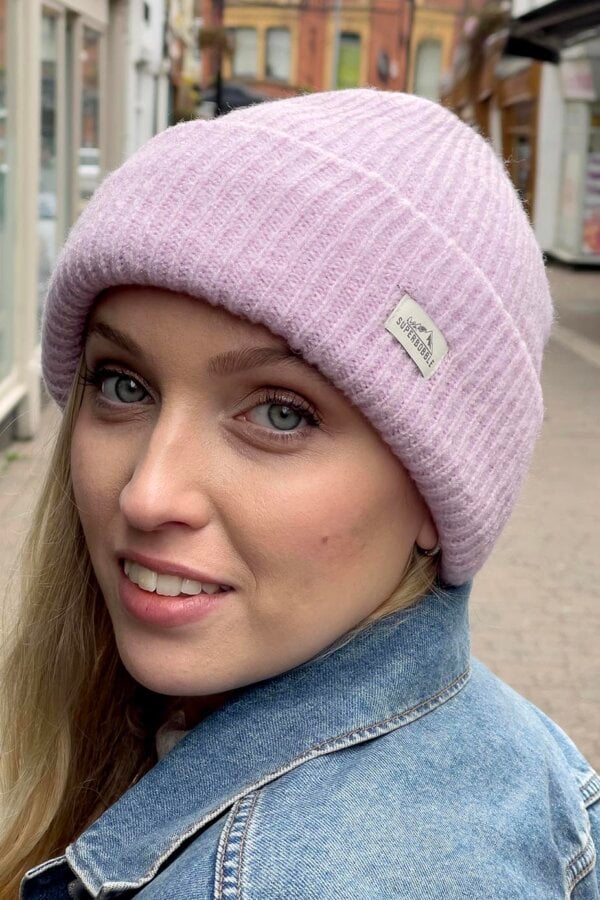SuperBobble Heather Ladies Fashion Beanie Hat