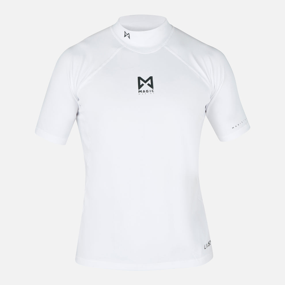 Junior Cube Rash Vest Short Sleeve
