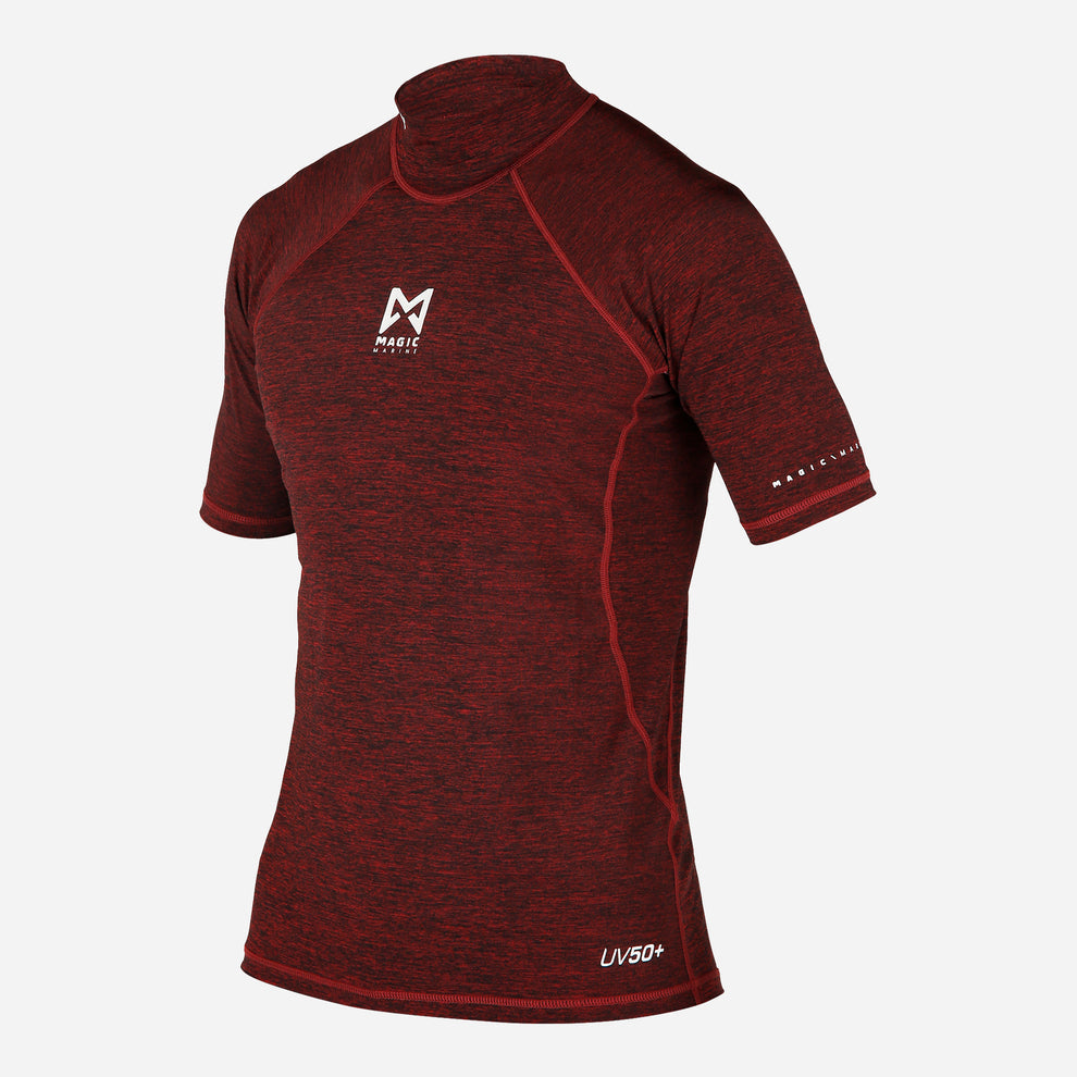 Cube Rash Vest Short Sleeve