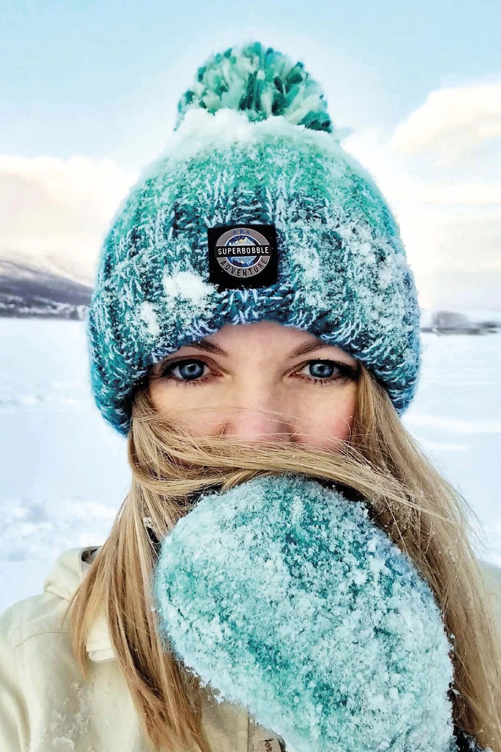 SuperBobble  Andrea Hall Alpine Lakes Hat