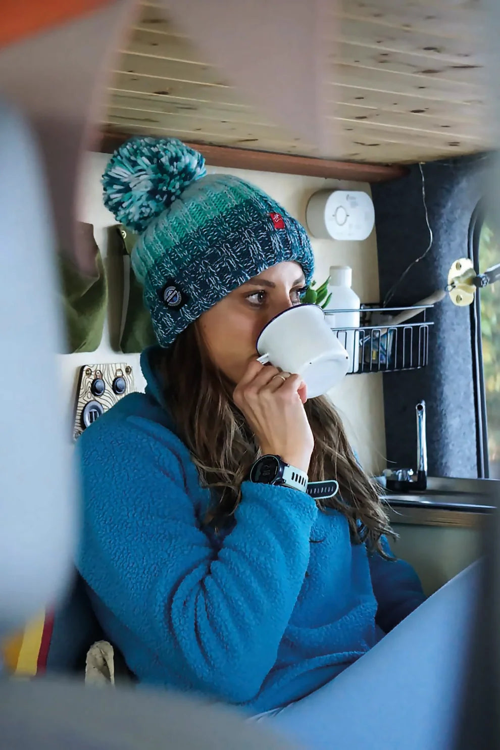 SuperBobble  Andrea Hall Alpine Lakes Hat