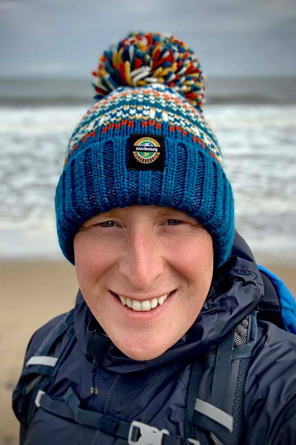 SuperBobble Fjord Nordic Knit Hat