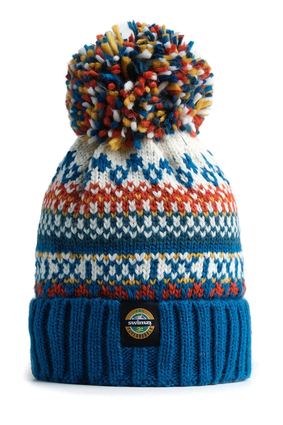 SuperBobble Fjord Nordic Knit Hat