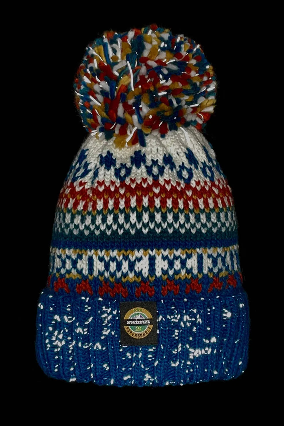 SuperBobble Fjord Nordic Knit Hat