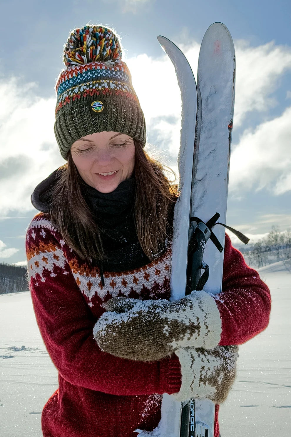 SuperBobble Greenland Nordic Knit Hat