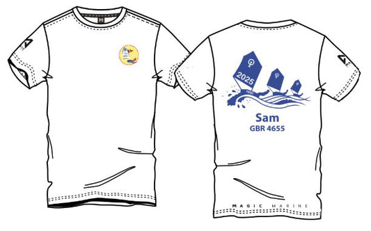 Magic Marine HISC Optimist ’2025 T Shirt White - Junior Size