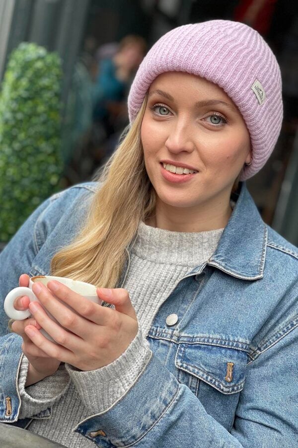 SuperBobble Heather Ladies Fashion Beanie Hat