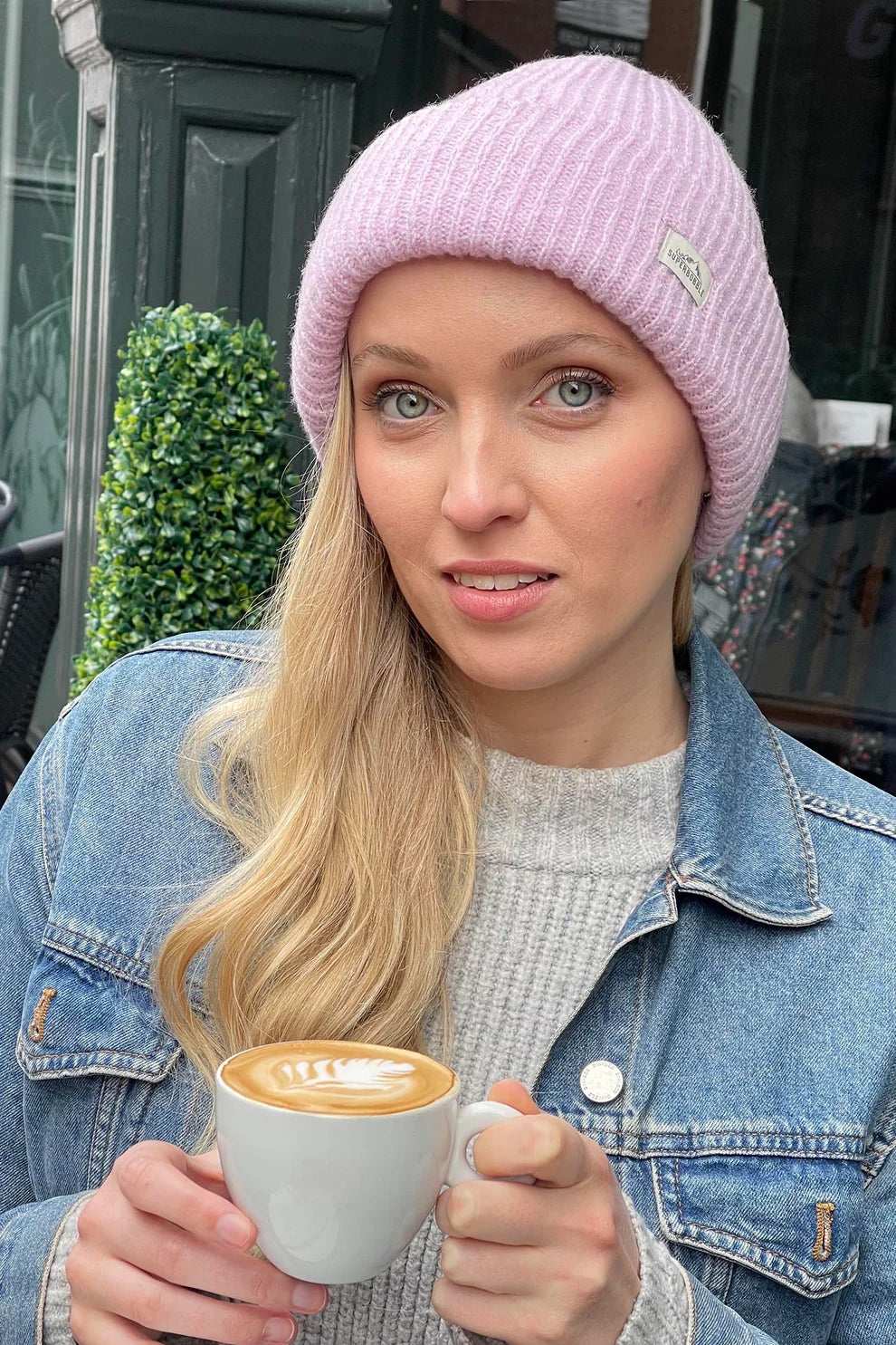 SuperBobble Heather Fashion Beanie Hat