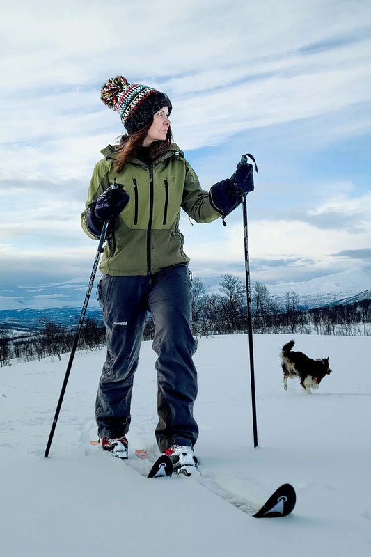 SuperBobble  Jet Black Nordic Knit Hat