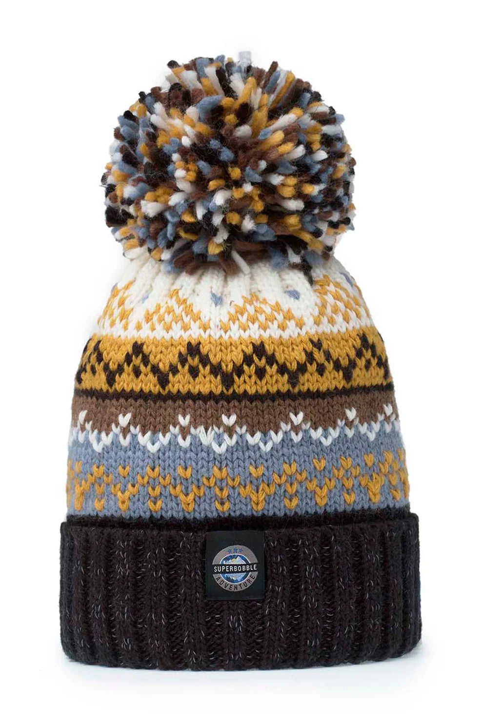 SuperBobble Midnight Sun Nordic Knit Hat
