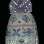 Swimzi Pastel Ice Crystal Nordic Super Bobble Hat