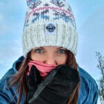 Swimzi Pastel Ice Crystal Nordic Super Bobble Hat