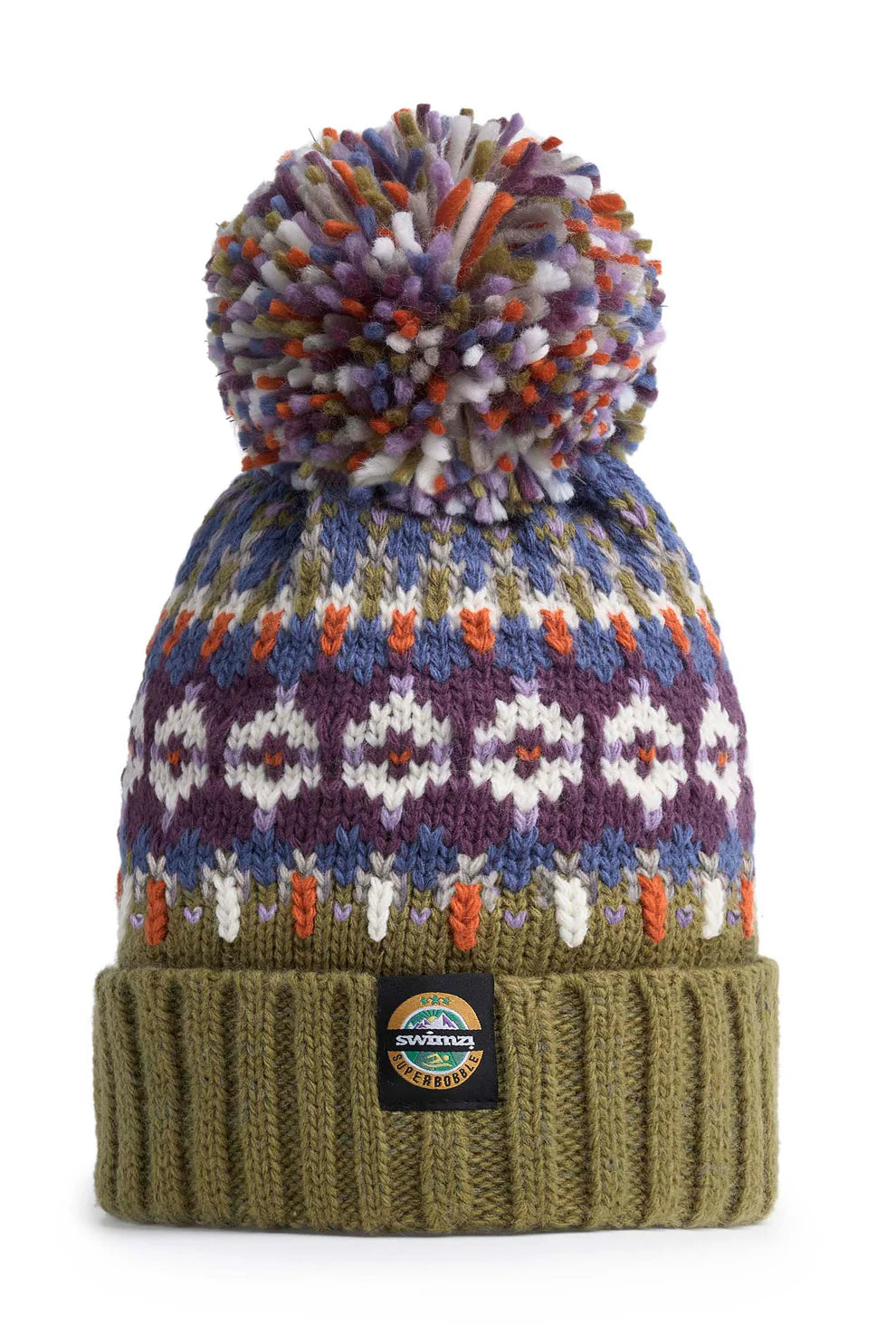 SuperBobble  Tundra Fairisle Knit Hat