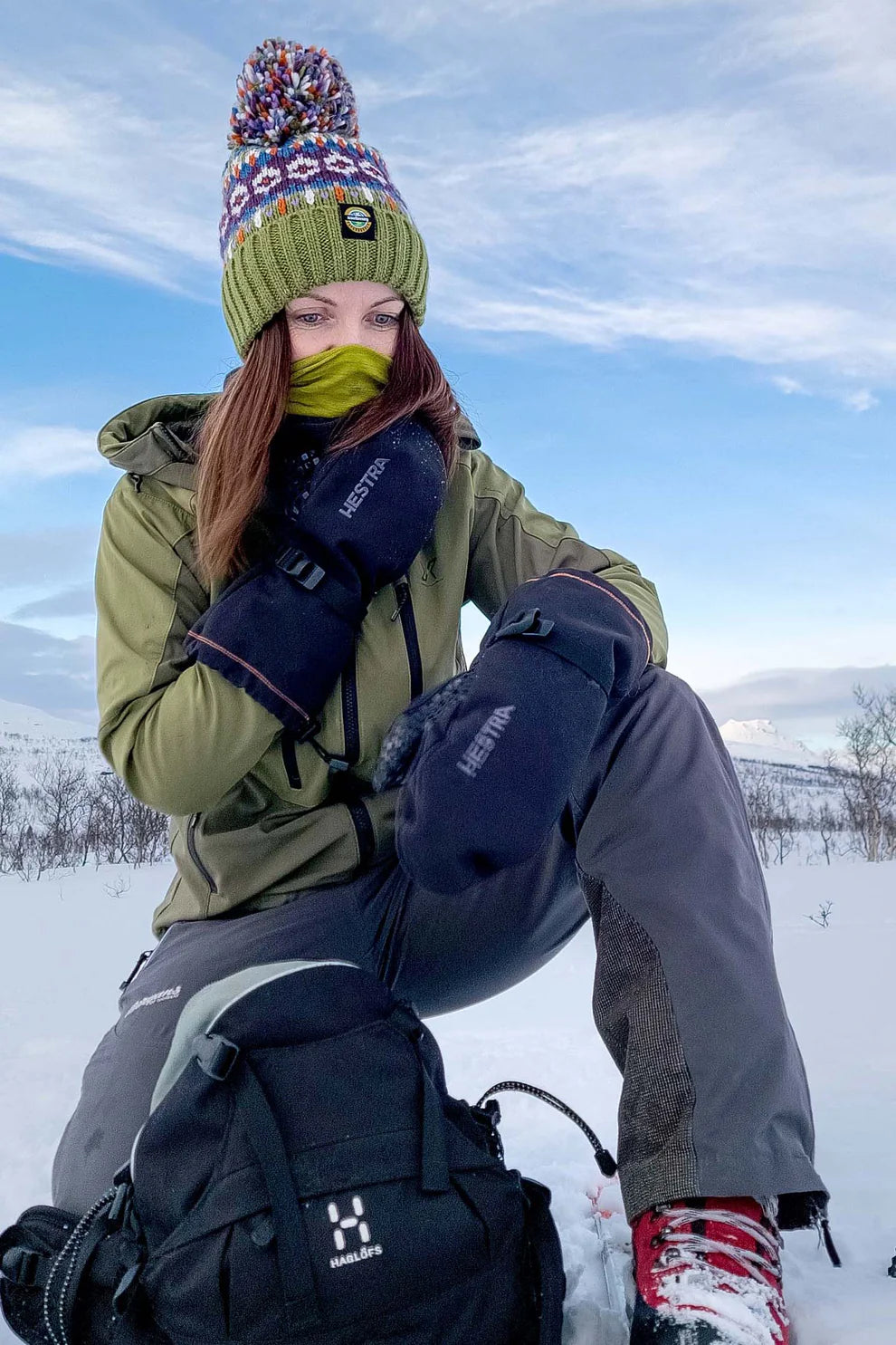 SuperBobble  Tundra Fairisle Knit Hat