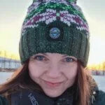 Swimzi Woodland Nordic Reflective Super Bobble Hat