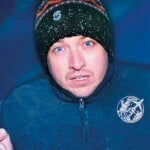 Swimzi Simon Wilson Fairisle Reflective Super Bobble Hat