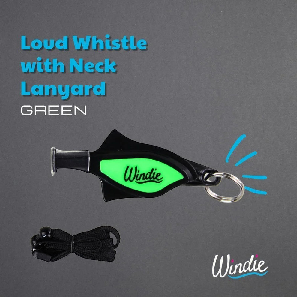 Windie Loud Whistle with Neck Lanyard