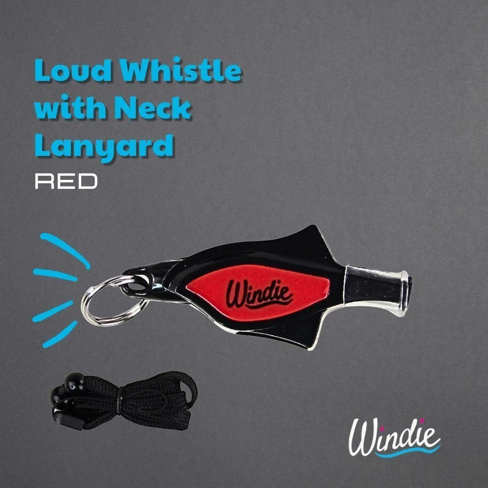 Windie Loud Whistle with Neck Lanyard