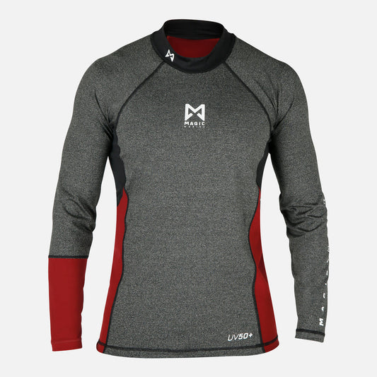 Energy Rash Vest Long Sleeve Grey