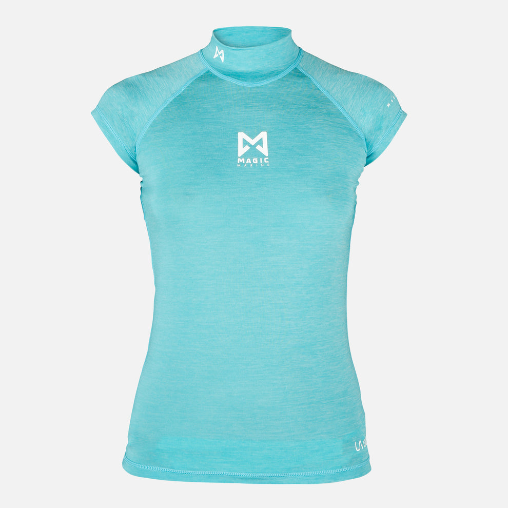 Cube Rash Vest Short Sleeve Women